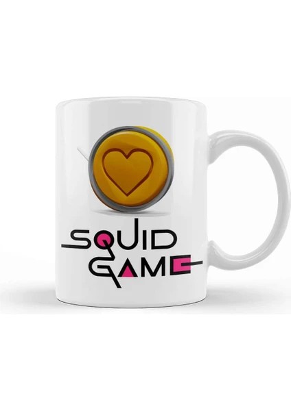 Squid Game 03 Kupa Bardak Porselen