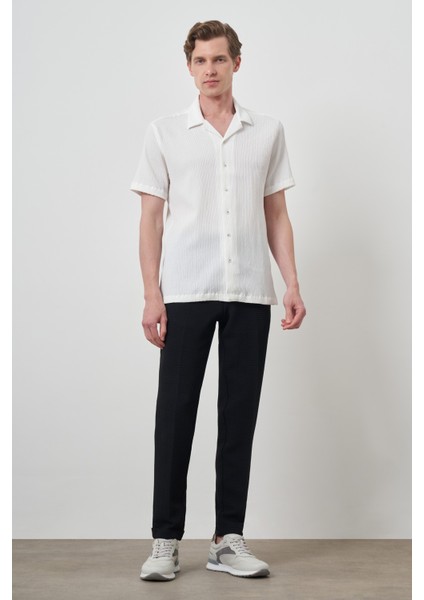 Erkek Beyaz Apaş Yaka Kısa Kol Gömlek fiyatları