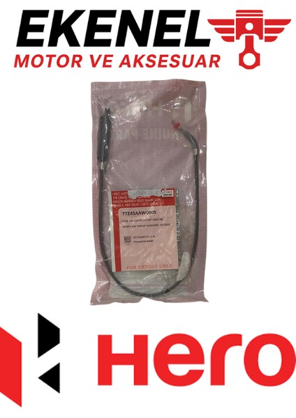 DASH110 Yakıt Kapak Teli Arka (Rr) Orijinal