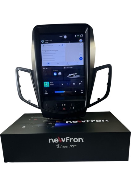 Ford Fiesta 2009-2014 Newfron 8-128 Tesla Tam Profesyonel Oem Multimedia