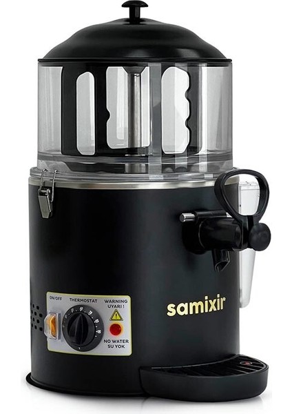 Sıcak Çikolata ve Sahlep Makinesi, 5 L, Siyah Sc.05
