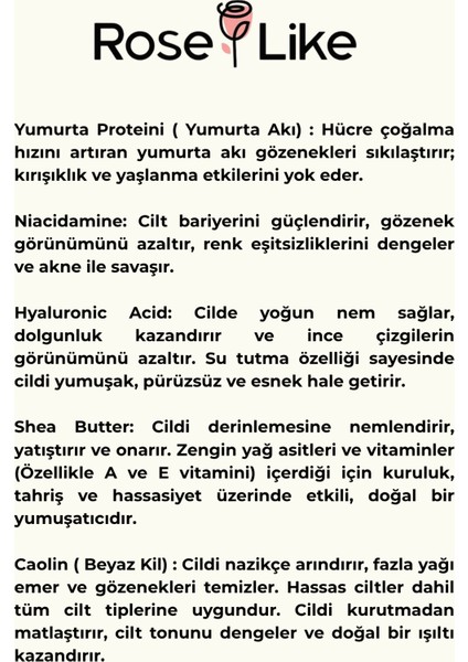 Yumurta Akı Maskesi