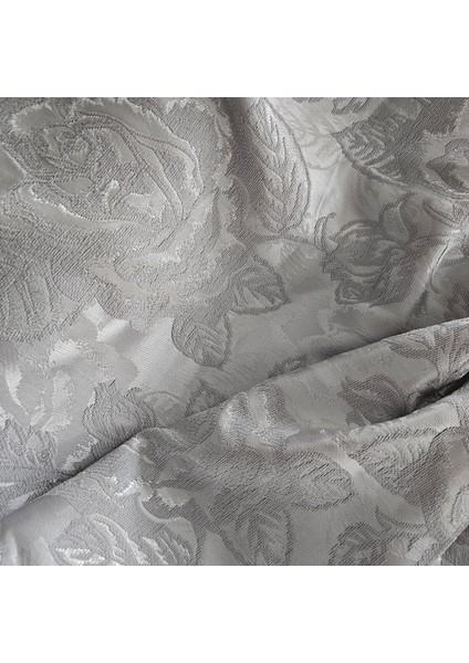 Pikelikgül Desen Gri-Ekru Pike Kumaşı modelleri