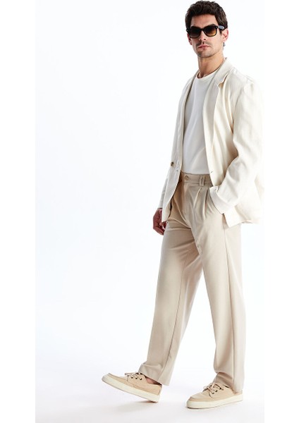 Yeni Sezon Standart Kalip Erkek Pantolon - S5H792Z8