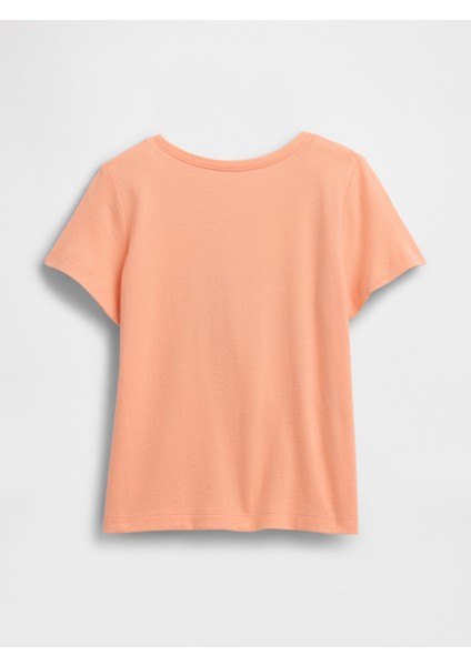 Kız Bebek Turuncu Babygap Grafik T-Shirt modelleri