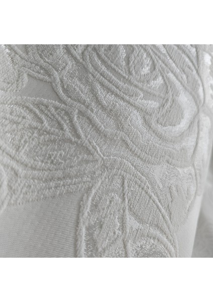 Pikelikgül Desen Gri-Ekru Pike Kumaşı fiyatları