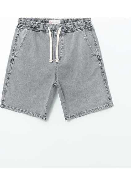 Yeni Sezon Rahat Kalip Erkek Jean Sort - S5K965Z8 indirimleri