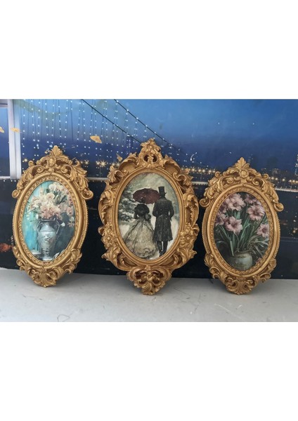 Tasarım 3 Lü Tablo Set 25CM