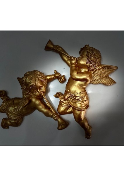 Duvar Süsü Ikili Melek Figürü modelleri