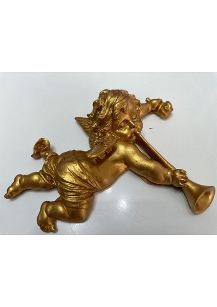 Duvar Süsü Ikili Melek Figürü