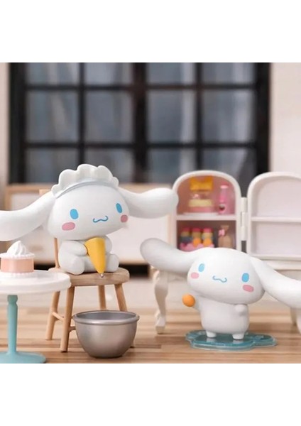 Sanrio Cinnamoroll Lisanslı Aşçılık Serisi Sürpriz Figürlü Kutu- Blind Box modelleri