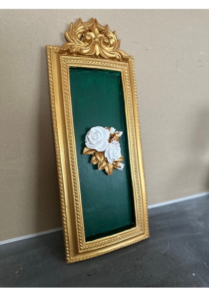 Zümrüt Yeşili Duvar Tablosu 50 cm , Dekoratif Duvar Süsü fiyatları