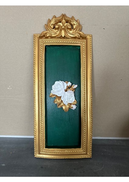 Zümrüt Yeşili Duvar Tablosu 50 cm , Dekoratif Duvar Süsü fırsatları