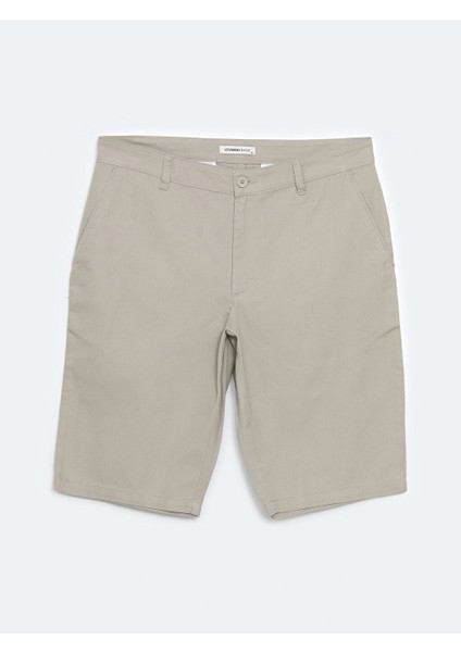 Yeni Sezon Standart Kalip Gabardin Erkek Sort - S51095Z8