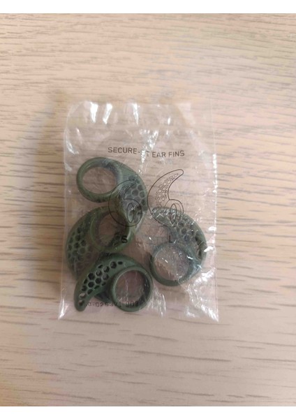 X3 Secure-Fıt Ear Fıns Green-Yeşil 650-025371.003