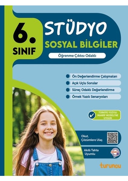 6. Sınıf Türkçe Stüdyo Maarif Modeli Müfredat