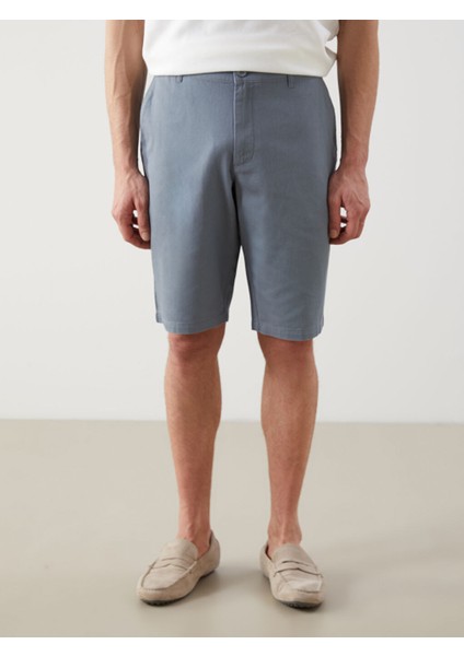 Yeni Sezon Standart Kalip Gabardin Erkek Sort - S51095Z8