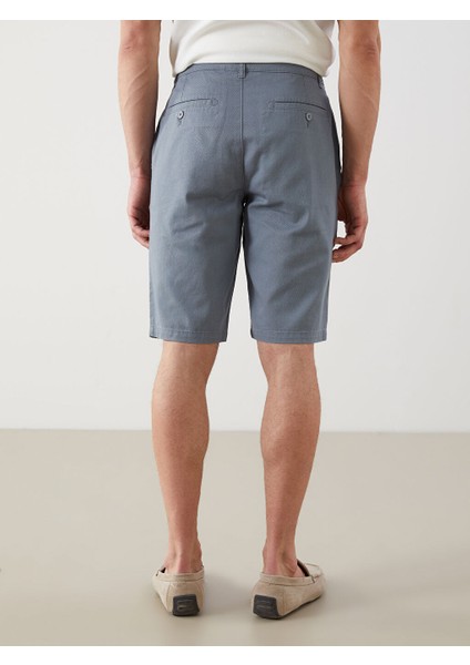 Yeni Sezon Standart Kalip Gabardin Erkek Sort - S51095Z8