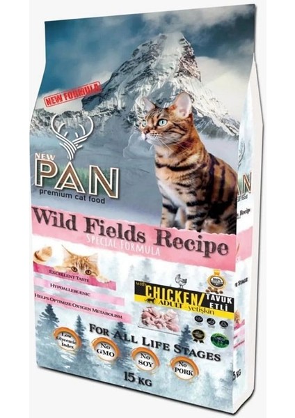 Premium Tavuklu Yetişkin Kedi Maması 15 kg