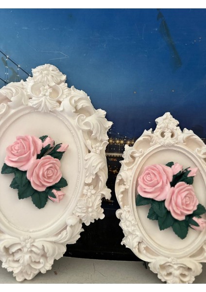 Gül Tasarım Tablo 2li Beyaz modelleri