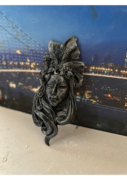 Duvar Mask Dekor Tasarım 30CM