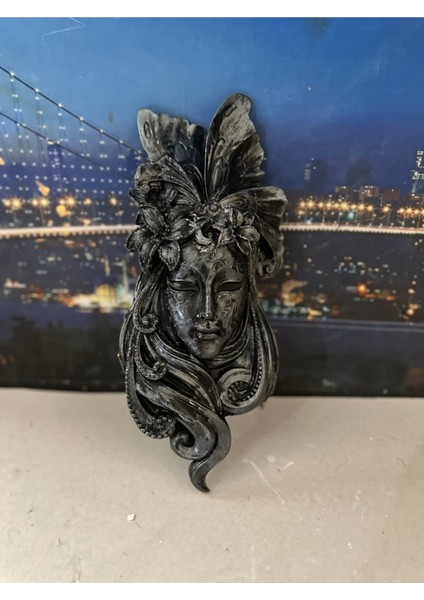 Duvar Mask Dekor Tasarım 30CM fırsatları