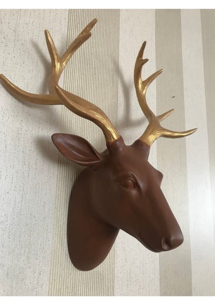 Duvar Geyik Büst , Duvar Dekoratif Aksesuar