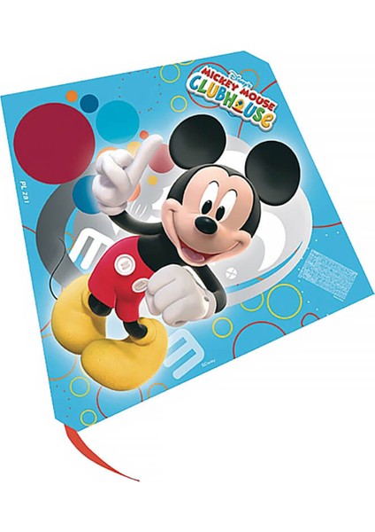 Mickey Mouse Lisanslı Uçurtma 62X62 cm 30 mt Ip Dahil