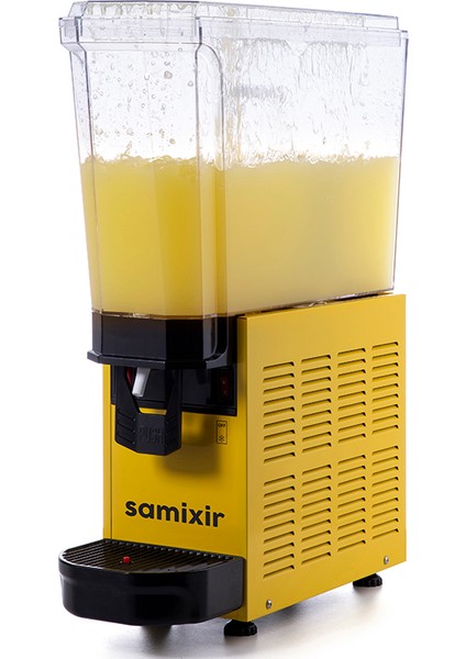 20.my Klasik Mono Soğuk Içecek Dispenseri, 20 L, Karıştırıcılı, Sarı