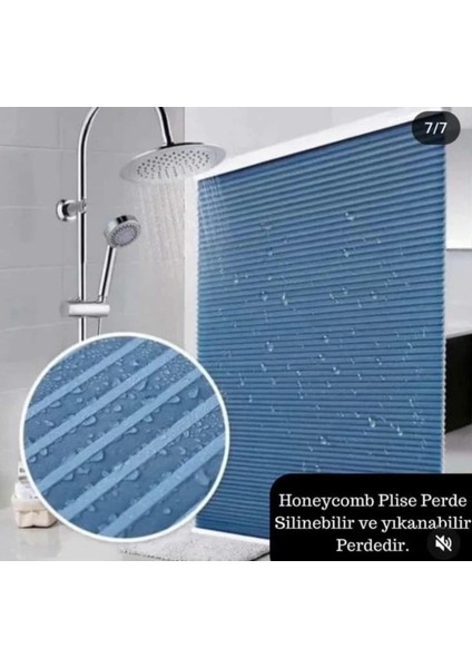 Honeycomb (Bal Peteği) Çiftli Sistem Gece-Gündüz %100 Karartma ve Isı Yalıtımlı Plise Perde