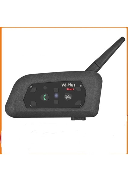V6 Plus Motorsiklet Kaskı Intercom Su Geçirmez 1200 M