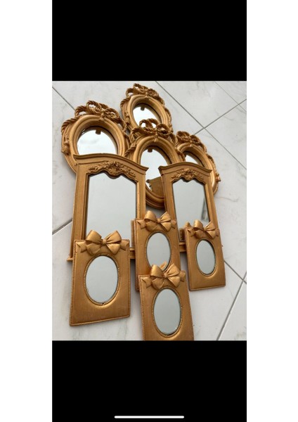 Tasarım Küçük Duvar Tablo Set 10 Lu , Büyük Halat Model 20 cm Küçük Fiyonklu 14CM