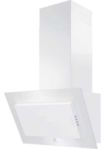 -LFV326W 60 cm Beyaz Cam Duvar Tipi Ankastre Davlumbaz