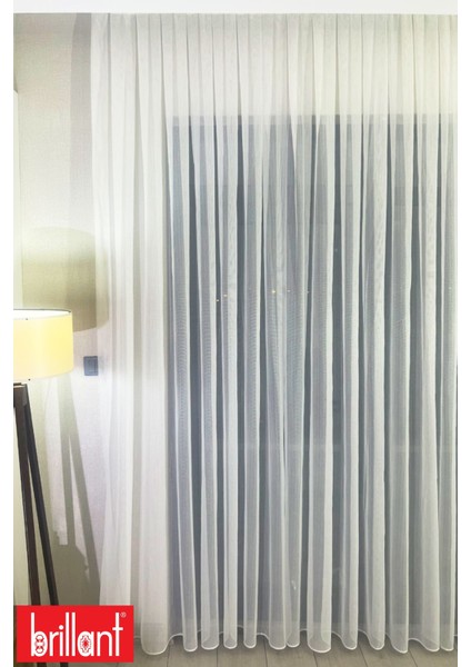 Leora 1/2 Seyrek Pileli Ütü Istemez Kırışmaz Düz Tül Perde modelleri