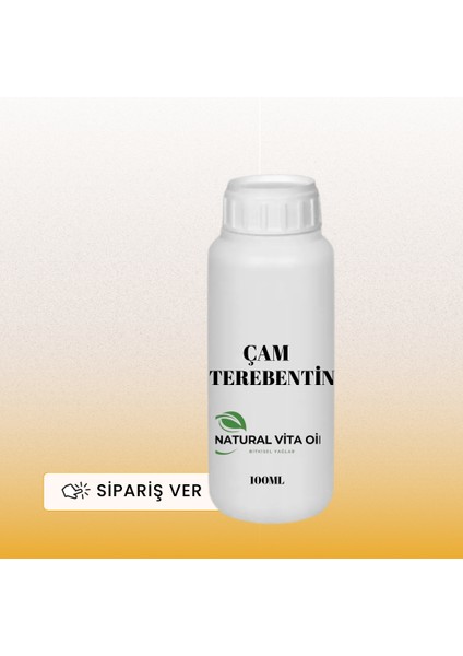 Çam Terebentin Yağı 100ML%100 Saf Distilasyon