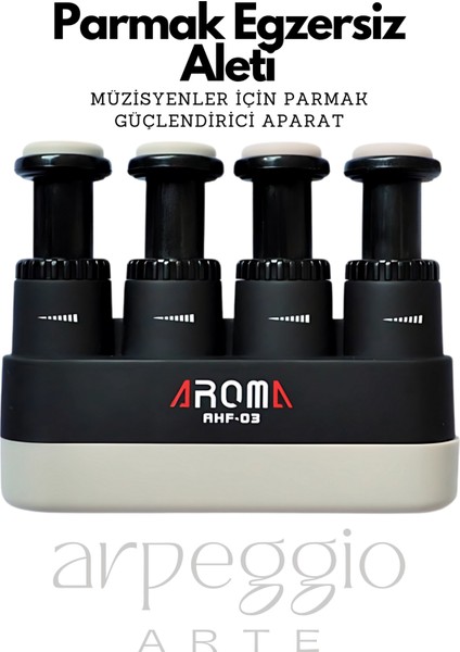 Aroma | Parmak Egzersiz Aleti – Gitar Pratiği ve El Kas Gücü Için Trainer |parmak Kası Geliştirici |guitar Practice Tool - Arpeggio Arte indirimleri