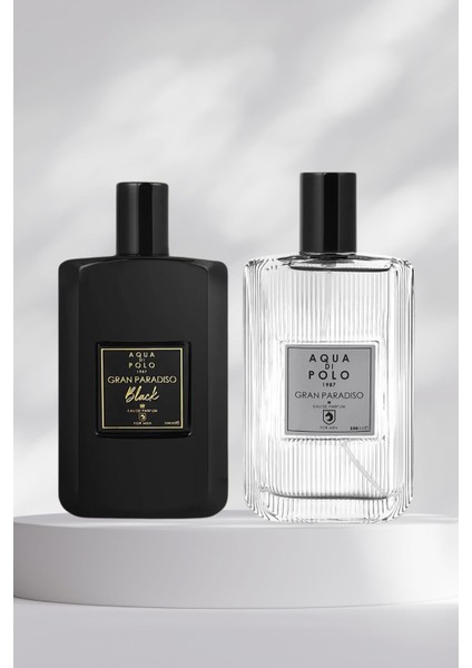 Gran Paradiso & Gran Paradiso Black 100 ml Edp Ikili Erkek Parfüm Seti STCC021378