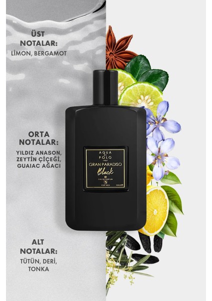 Gran Paradiso & Gran Paradiso Black 100 ml Edp Ikili Erkek Parfüm Seti STCC021378