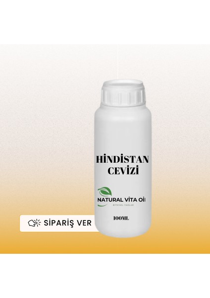 Hindistan Cevizi Yağı 100 ml Saf Soğuk Sıkım