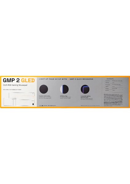 Gled Rgb Kumaş Oyuncu Xxl Mousepad (Glo-Mp2-Gled-Xxl-B)