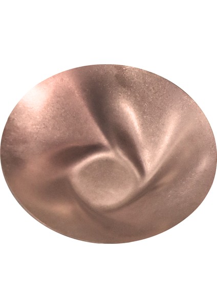 Açık Büfe Retro Sunum Tabağı Bakır 26*8 cm