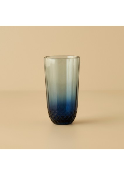 Colore Kesme Meşrubat Bardağı 2'li Mavi (345 Cc)