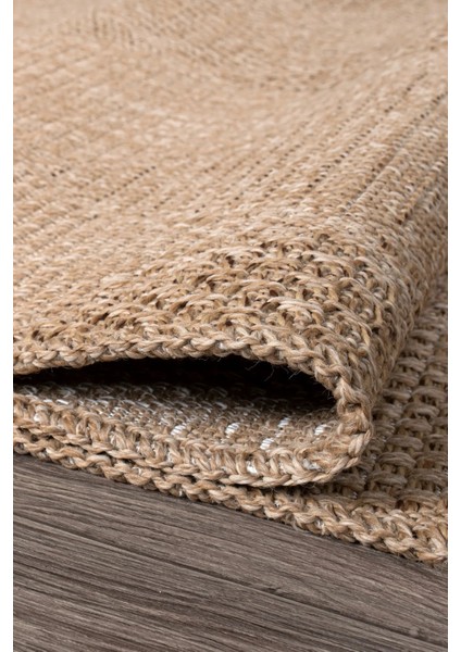 Naturel Jüt, Dokulove Örgü Modern Soft Tuşeli Sisal Jut Örme Dokuma Mekan Salon Oda Halısı