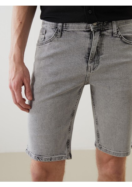 Yeni Sezon Super Skinny Fit Erkek Jean Sort - S5KA16Z8 modelleri