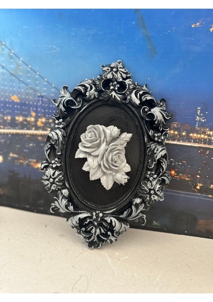 Çiçekli Tasarım Tablo 33CM