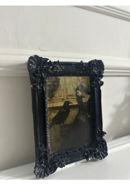 Gotik Tablo Vampir Dekor Tablo 20CM modelleri