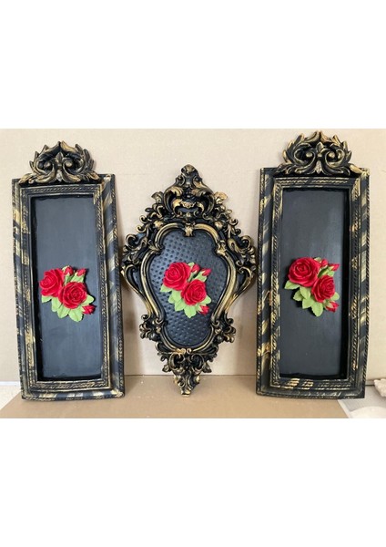 Dekoratif Duvar Tablosu 3 Lü Set 50 cm fırsatları