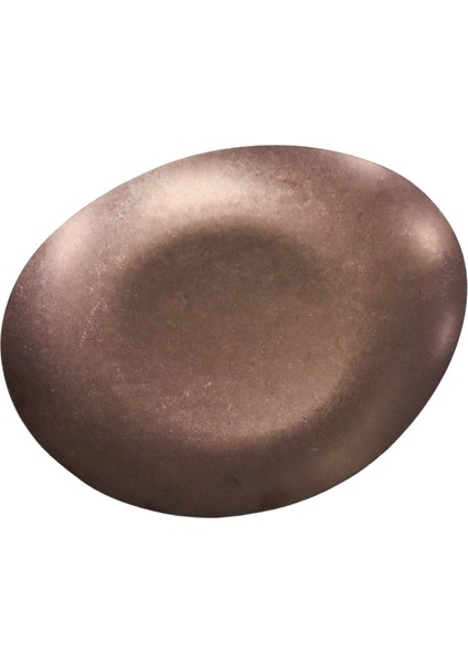 Açık Büfe Retro Sunum Tabağı Bakır 29*24 cm