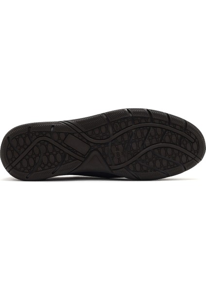Erkek Lacivert Nubuk Deri Casual Loafer 25SFD7112V3