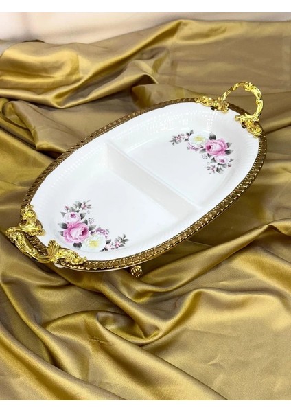Ayaklı Dekoratif Sunumluk 22/36 cm